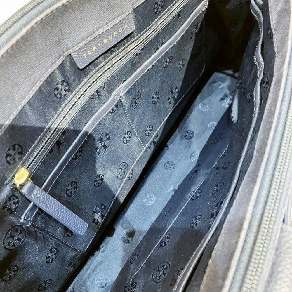 Pre Loved tory burch Men blue | blue Briefcases - Picture 6 of 6